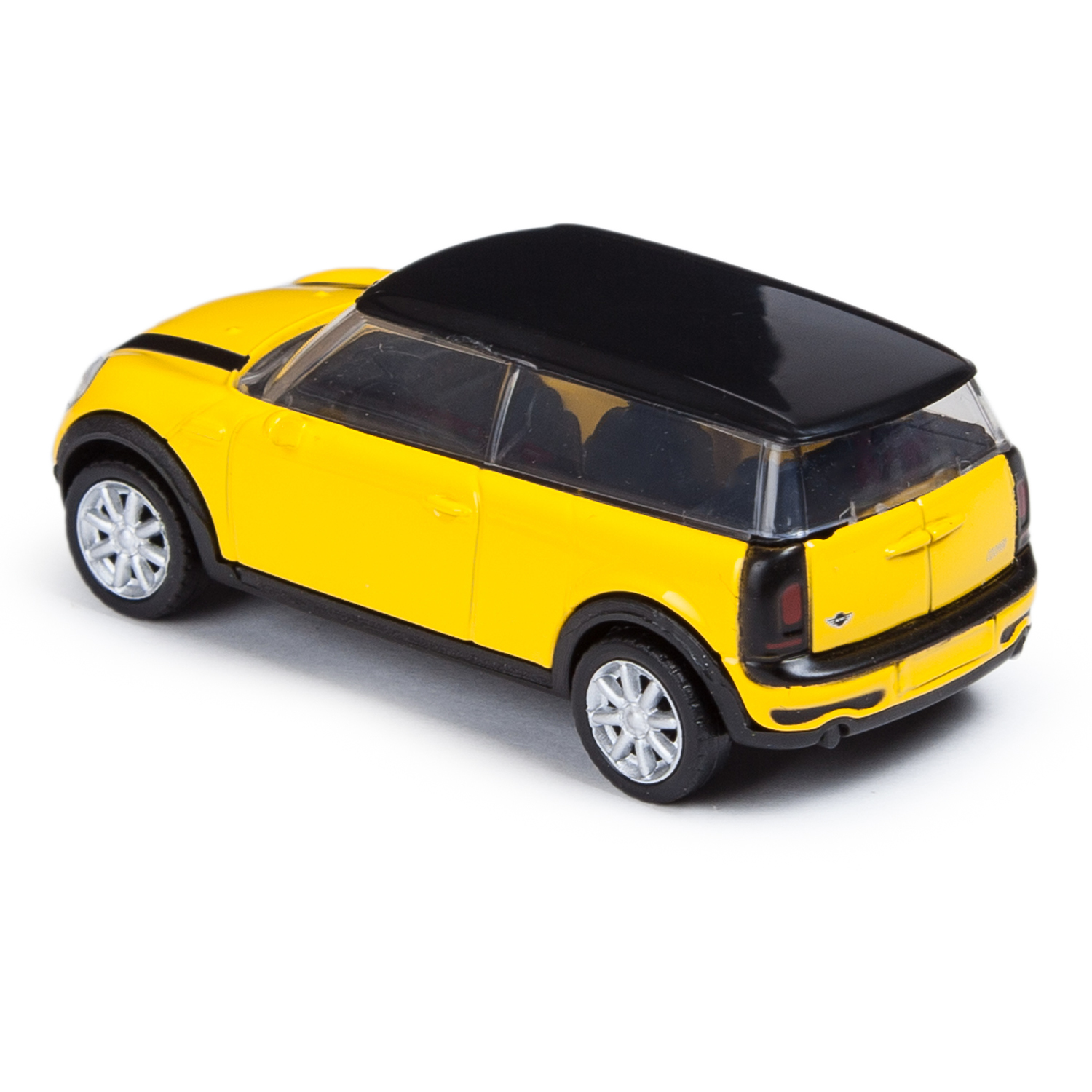 Автомобиль Rastar Mini Clubman 1:43 без механизмов желтый 37300 - фото 3