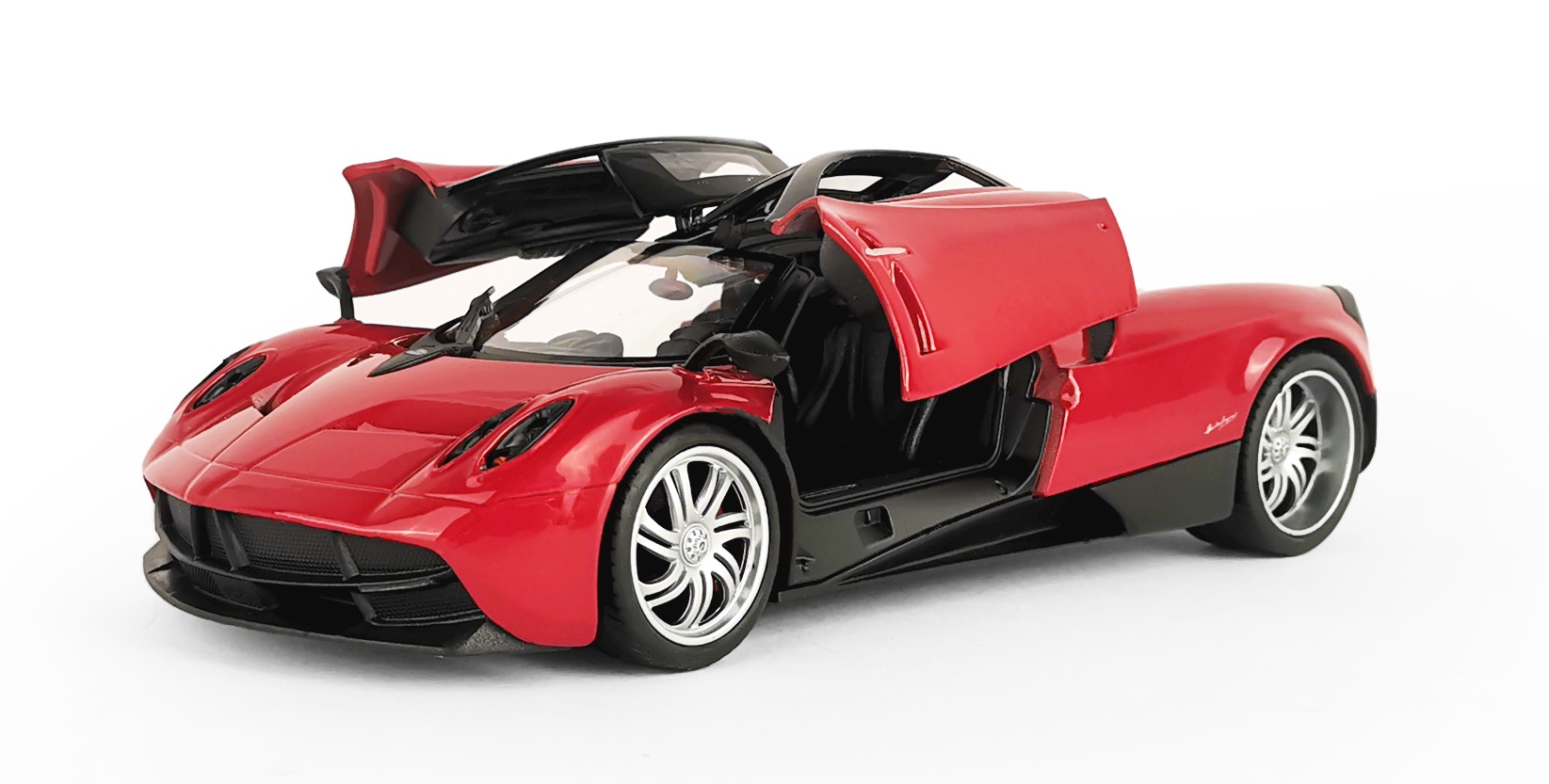 Автомобиль Welly Pagani Huayra 1:24 без механизмов красный 24088W - фото 3