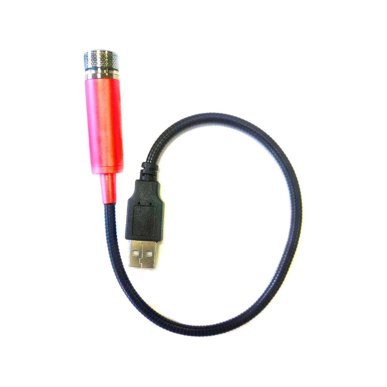 Ночной проектор Beroma USB с 12-ю насадками цвет красный - фото 1