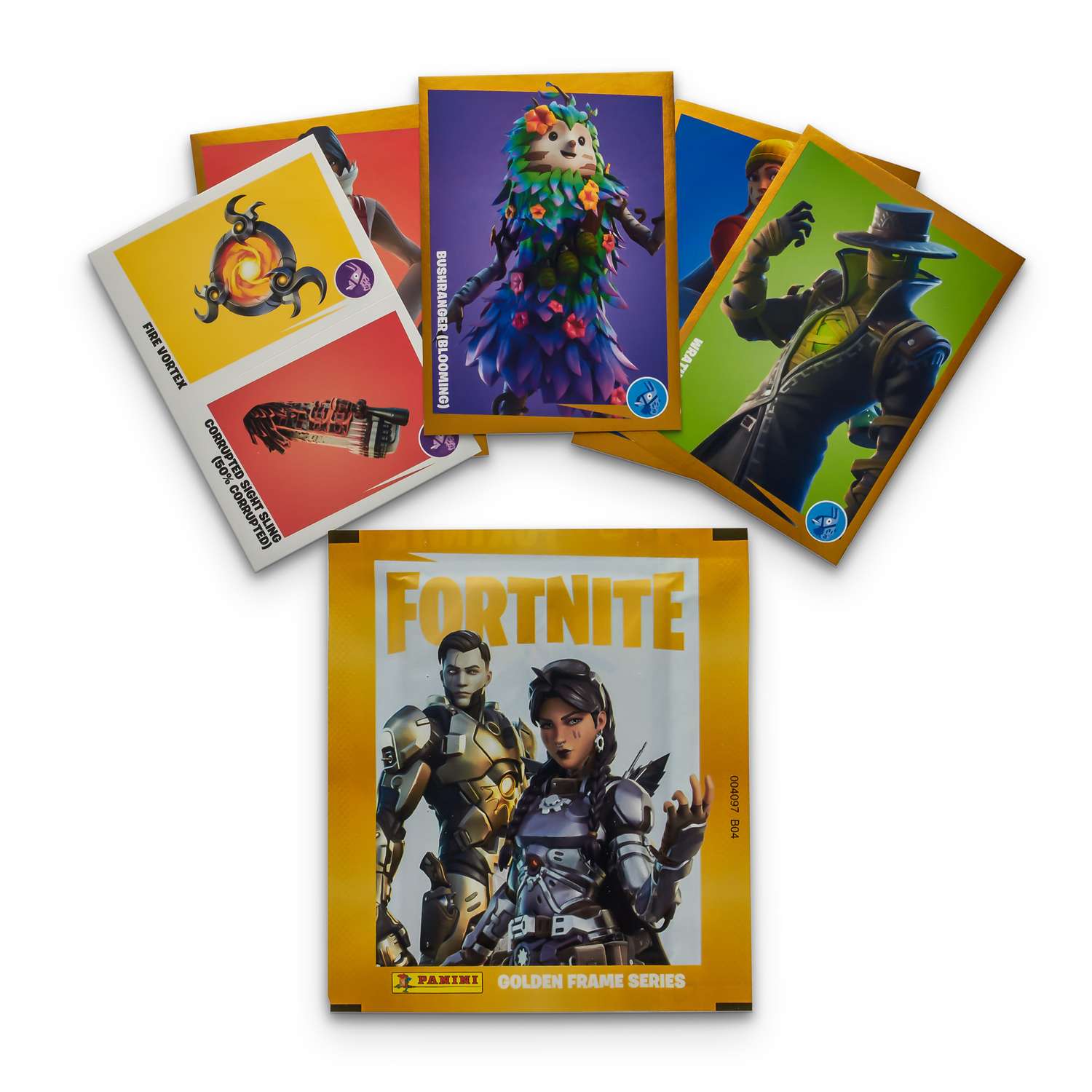 Бокс с наклейками Panini FORTNITE 50 пакетиков в наборе - фото 3