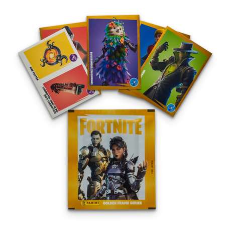 Бокс с наклейками Panini FORTNITE 50 пакетиков в наборе