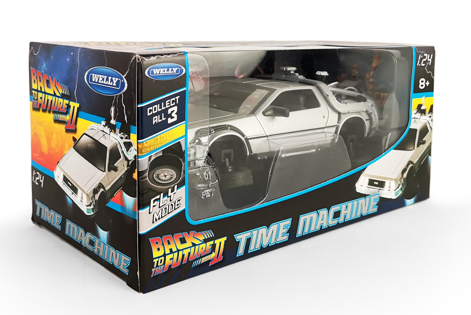 Автомобиль Welly DeLorean DeLorean 1:24 инерционный 22441FV-GW - фото 6