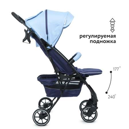 Коляска прогулочная Babyton Active Blue