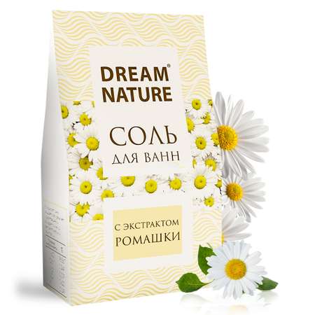 Соль для ванны Dream Nature природная Ромашка 500 г