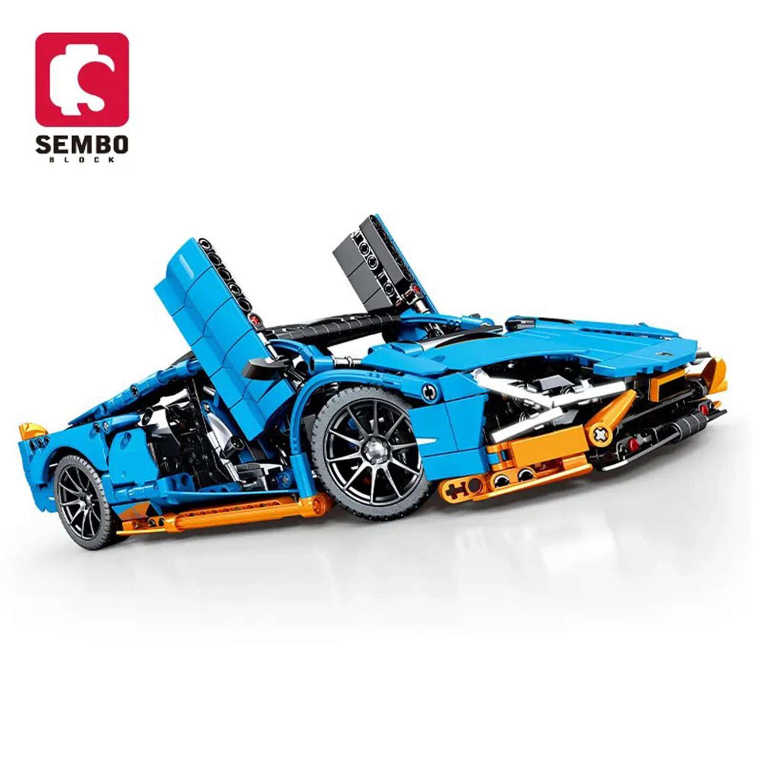 Конструктор Sembo Block Спорткар Lamborghini Sian FKP 37 - фото 1