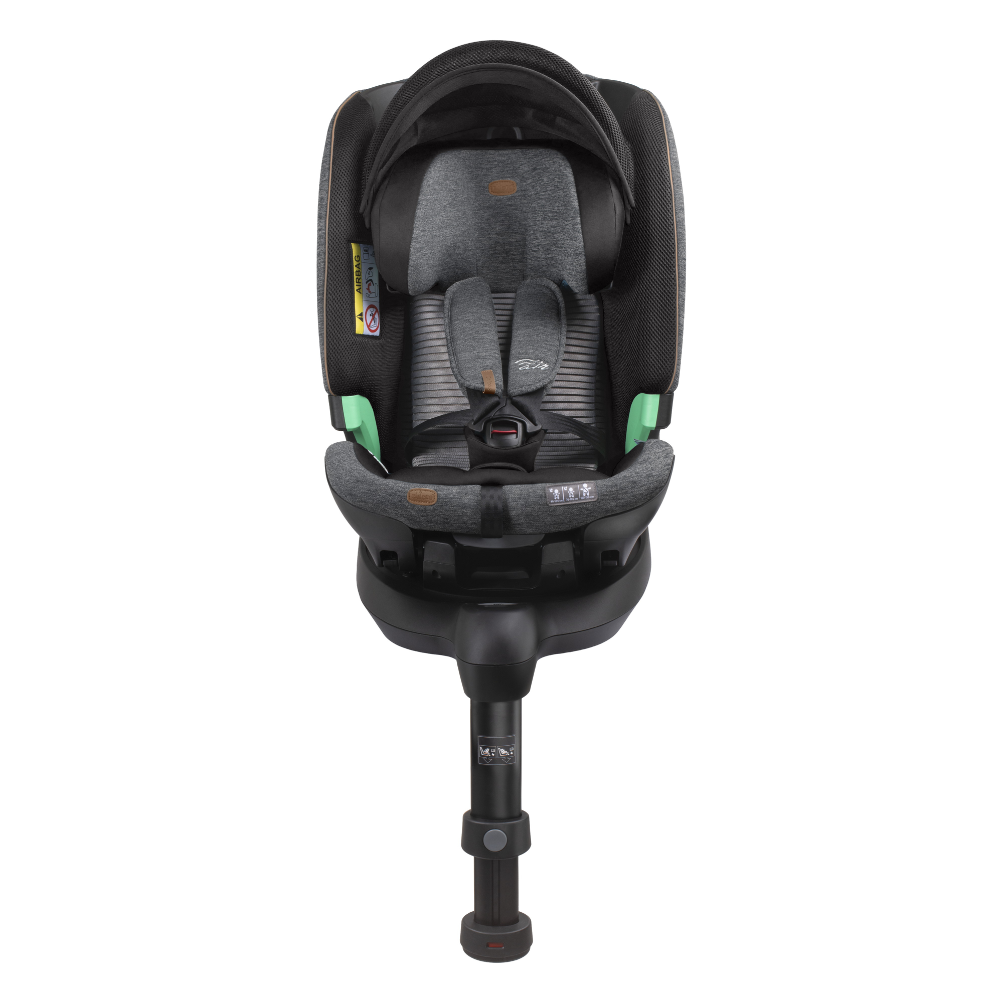 Автокресло Chicco Bi-Seat Air Black для новорожденных - фото 31