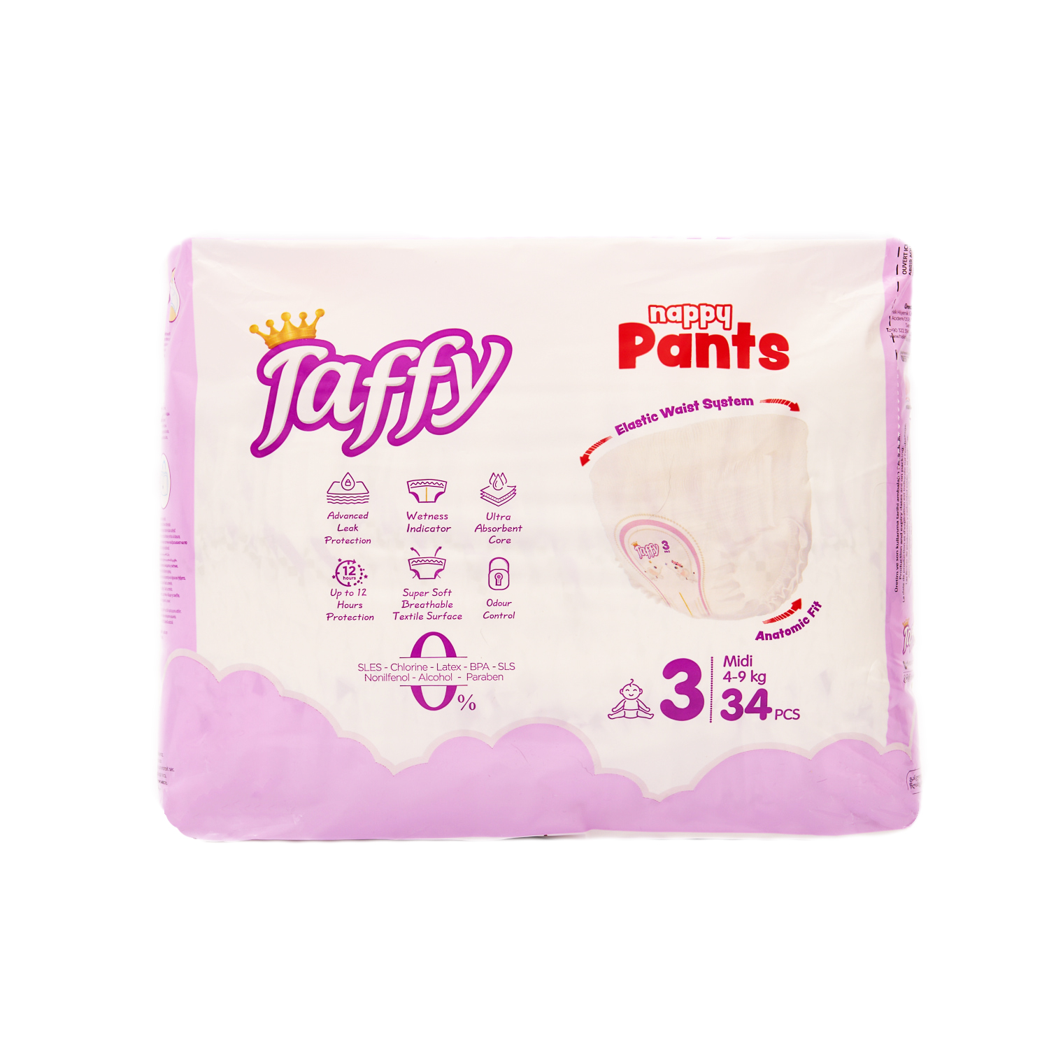 Трусики Taffy Premium Care Premium Care 34 шт. 3 - фото 2