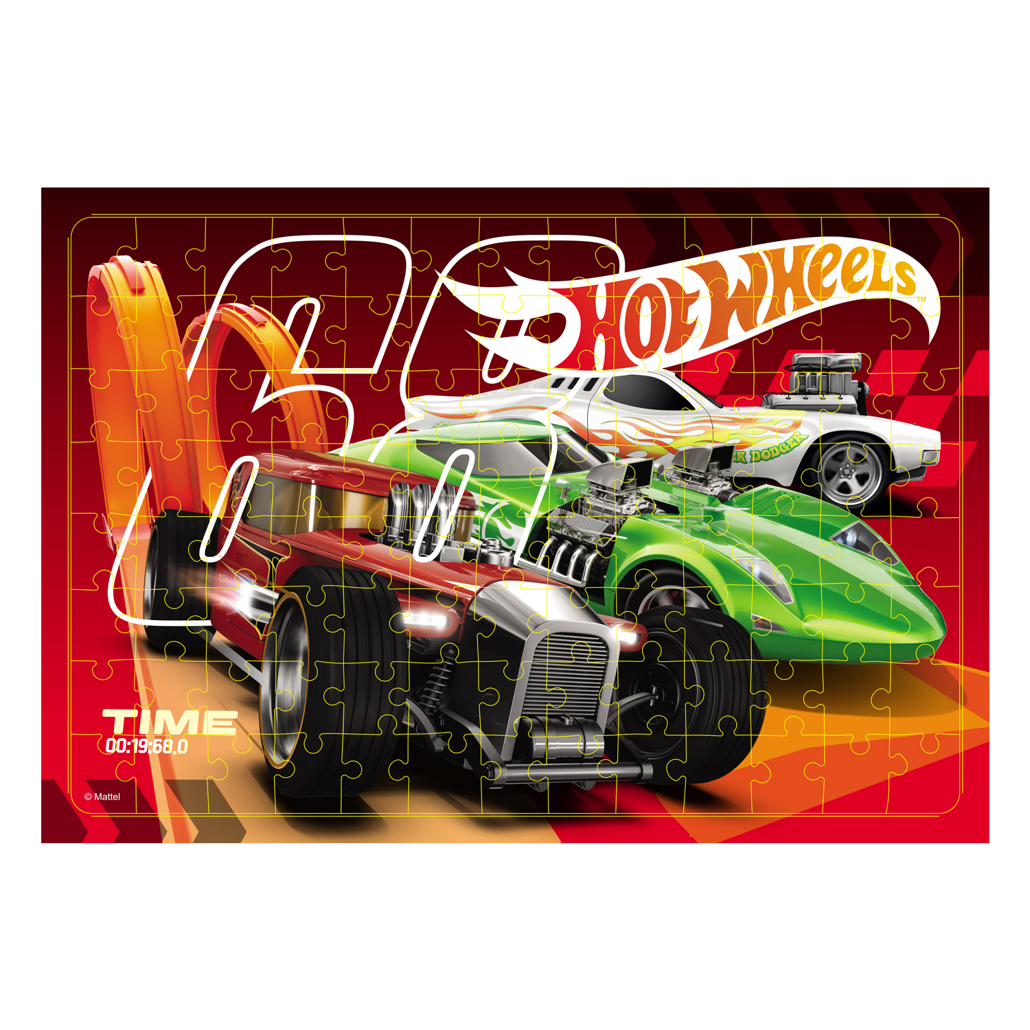 Пазл ORIGAMI Hot Wheels 104элемента в ассортименте05862 - фото 10