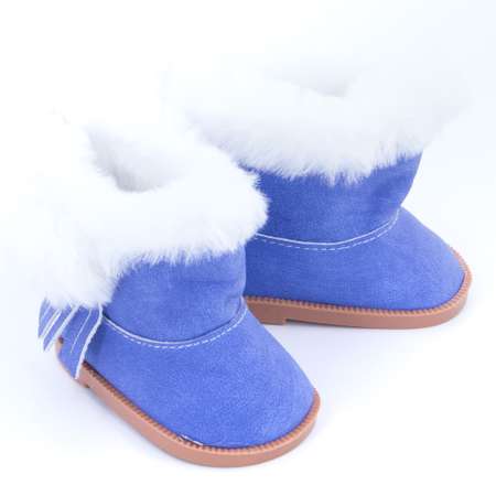 Обувь Модница для пупса 43-48 см 6150 светло-голубой