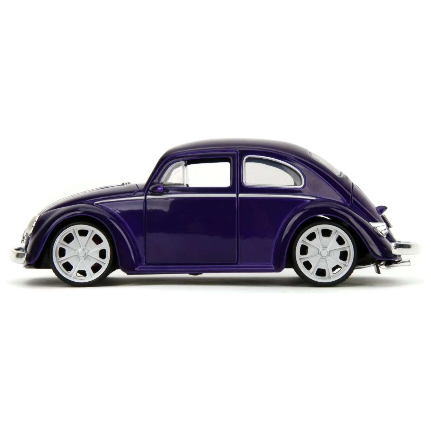 Автомобиль Jada Volkswagen Beetle Wednesday 1:24 ТоуR264 - фото 6