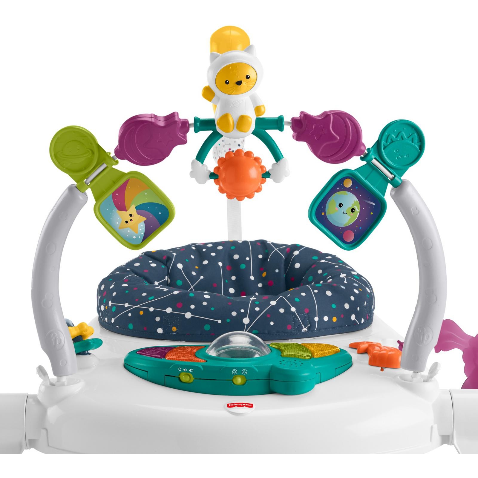 Прыгунки Fisher Price Космический котенок HBG73 - фото 8