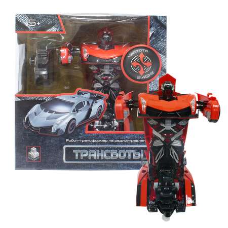 Игрушка 1TOY Робот-трансформер в спортивном авто Т10858