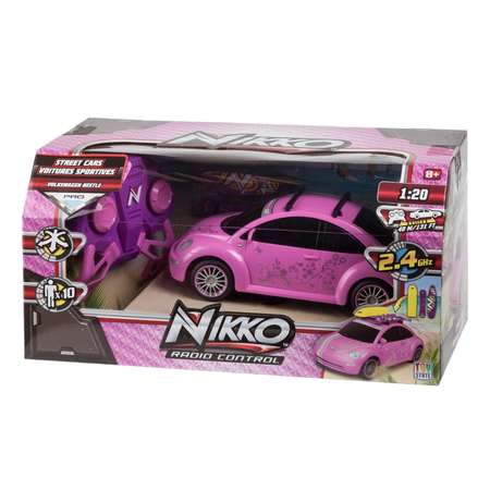 Машинка Nikko РУ 1:20 для куклы Розовая 95100