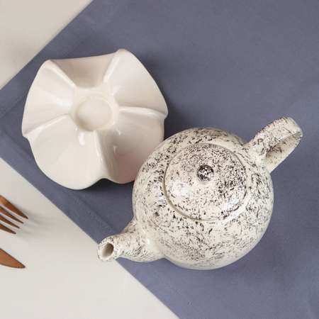 Заварочный чайник Sima-Land «Персия» керамика розовый 0.85 л 1 сорт Иран
