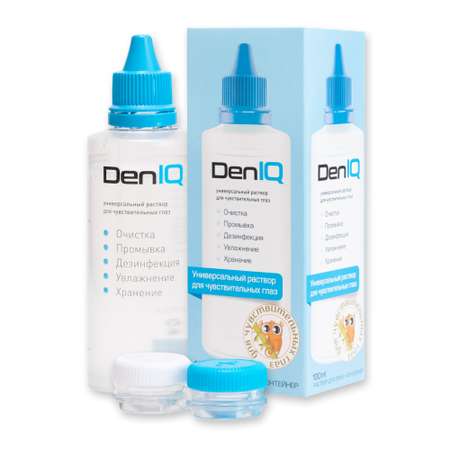 Раствор DenIQ для контактных линз 100ml