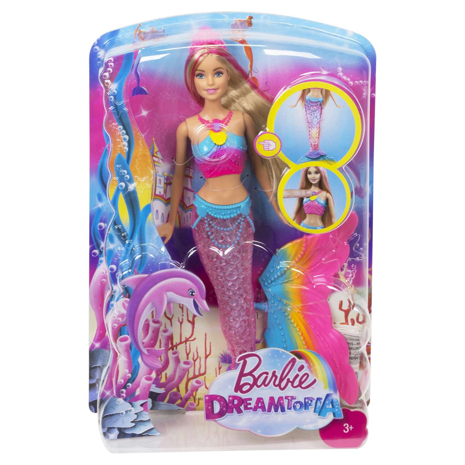 Кукла Barbie Радужная русалочка DHC40 - фото 2