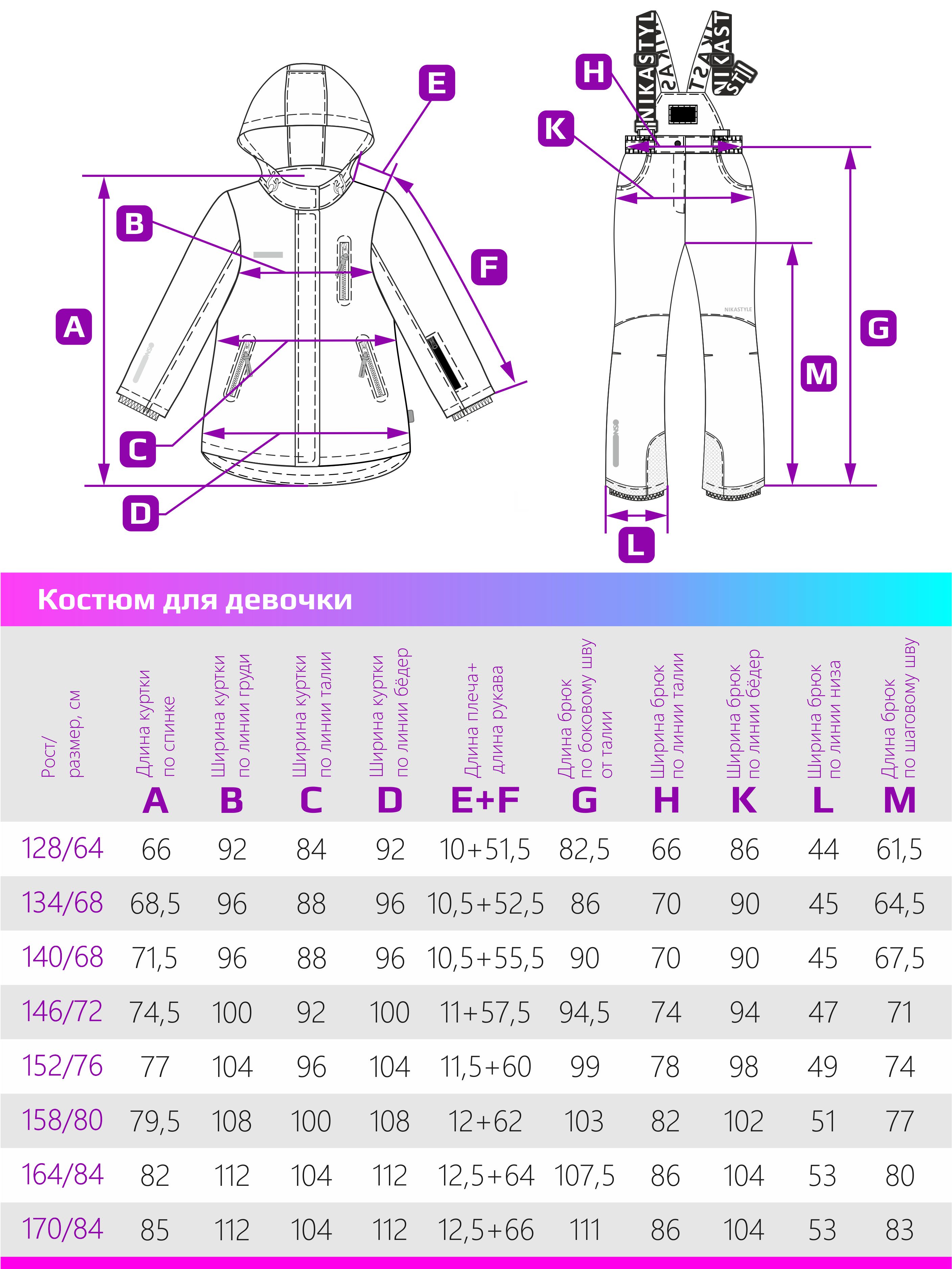 Костюм NIKASTYLE 7з2023 фуксия/черный - фото 10