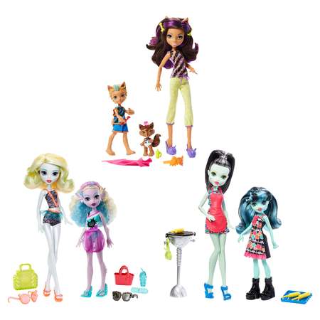 Набор кукол Monster High Семья Монстриков в ассортименте FCV80