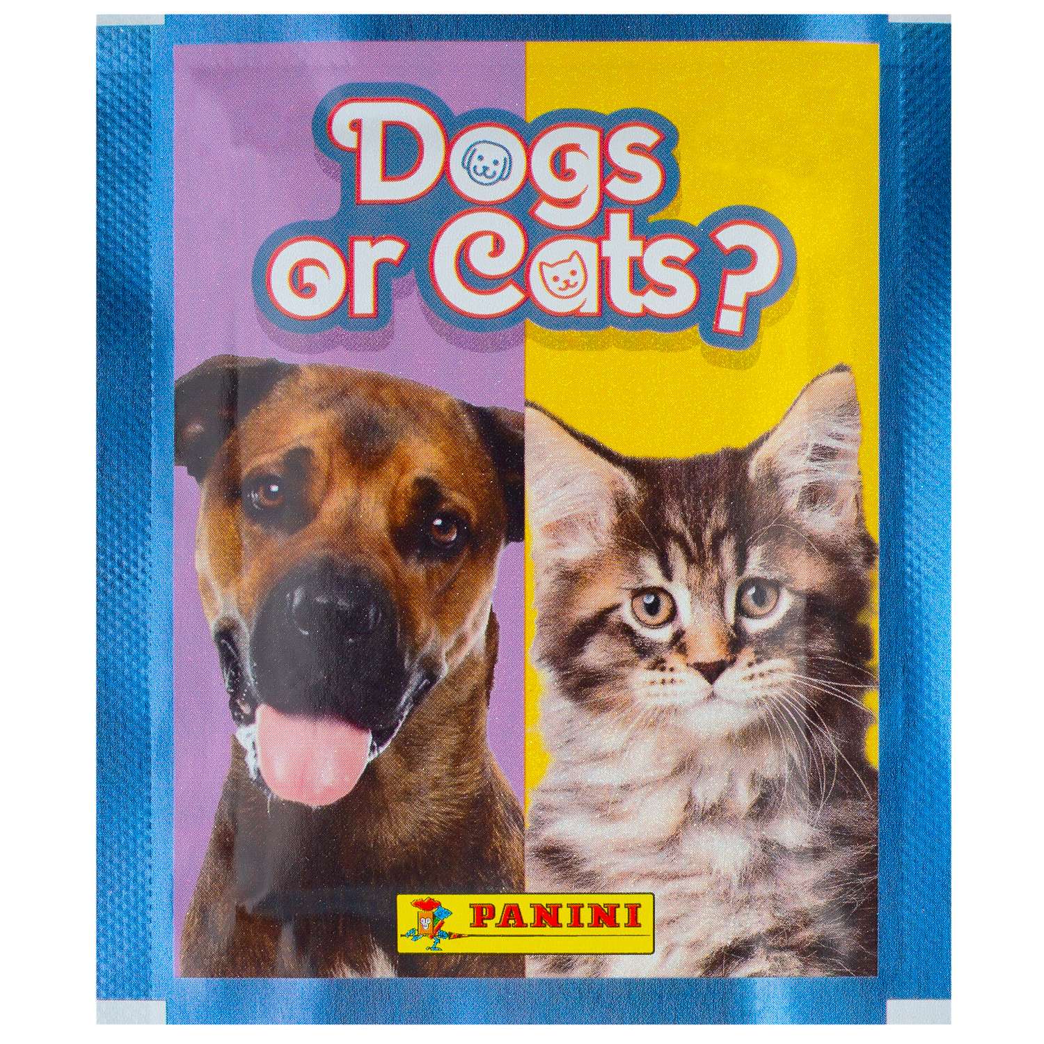 Набор коллекционных наклеек Panini Собаки или кошки Dogs or Cats 20 пакетиков в экоблистере - фото 2