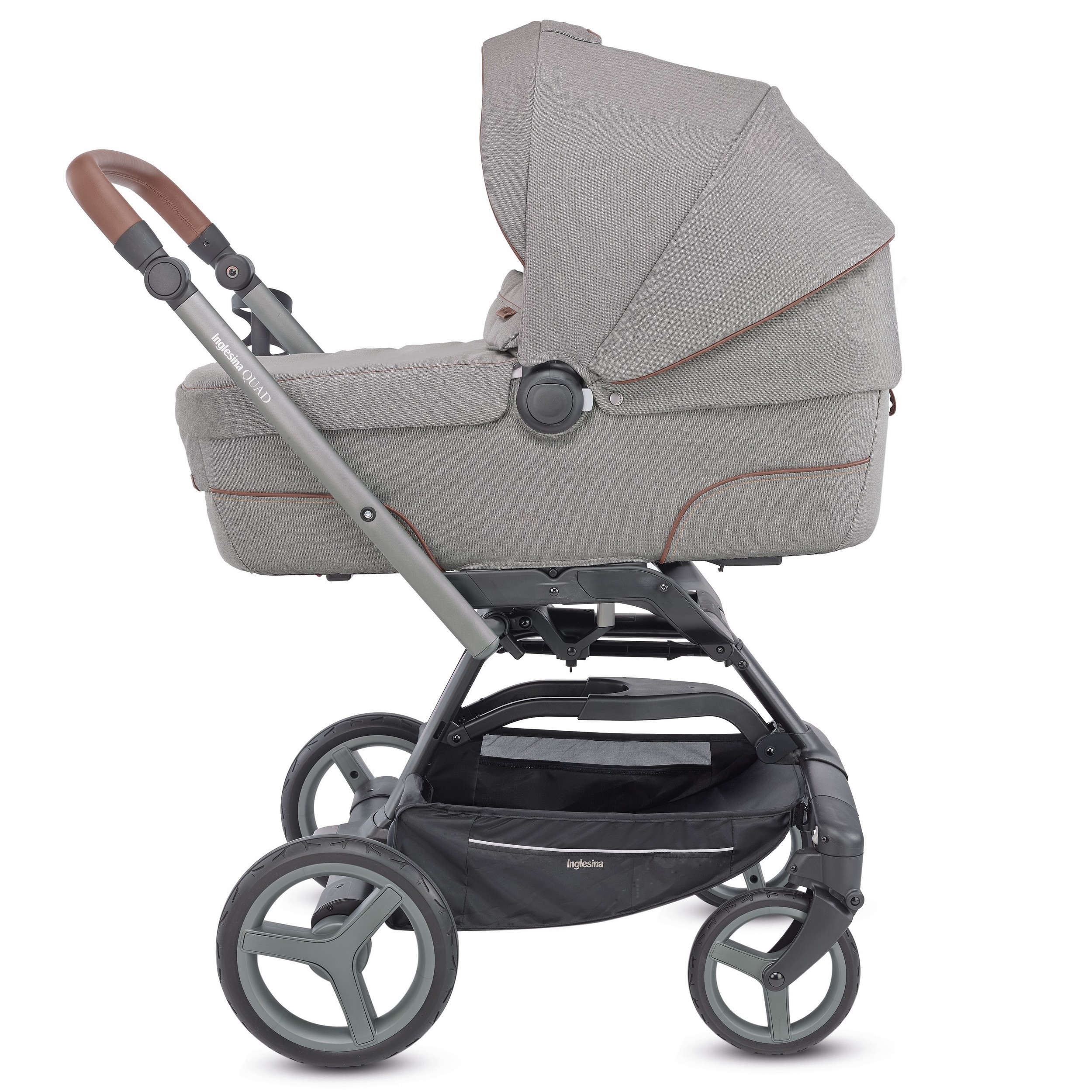 Коляска 2в1 Inglesina Quad System Duo Derby Grey KA60K0DBG2 - фото 2