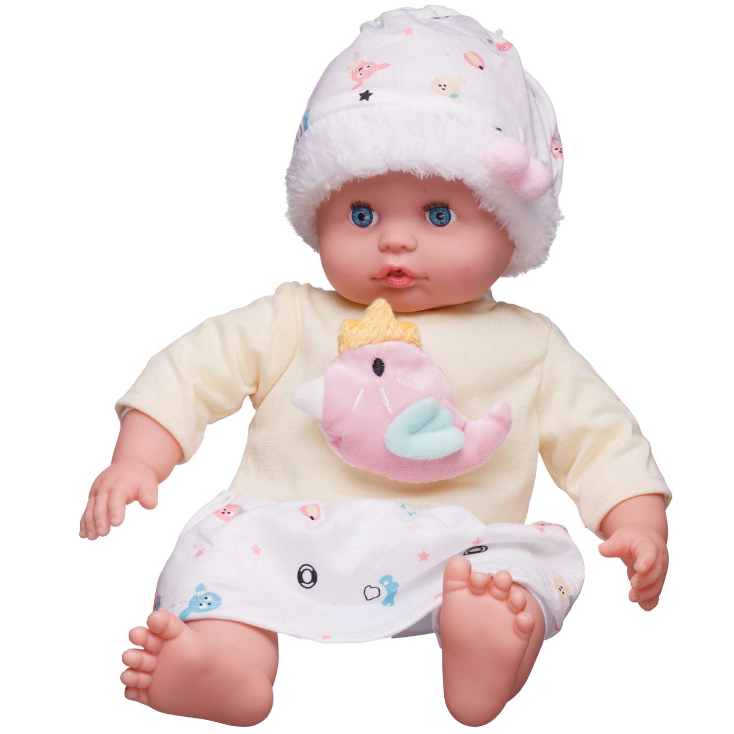 Кукла-пупс ABTOYS Baby Ardana 40см в платье WJ-B8773 - фото 2