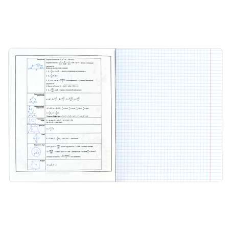 Тетрадь предметная Феникс+ Геометрия 60490