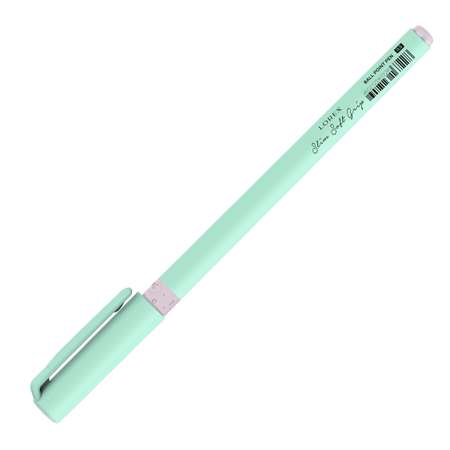 Ручка шариковая Lorex Pastel Slim Soft Grip синий 0.5мм ultra-soft touch в ассортименте LXOPSSG-PS5