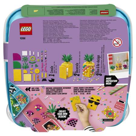 Набор для творчества LEGO DOTS Подставка для карандашей Ананас 41906