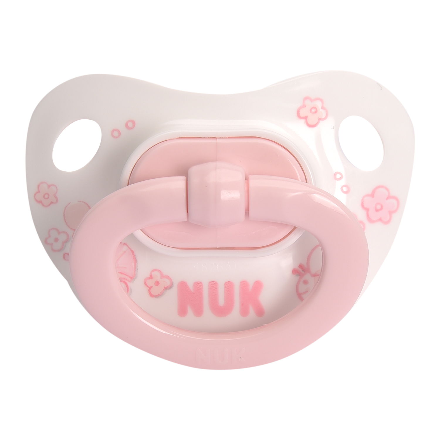 Пустышка для сна Nuk Baby Rose с кольцом (силикон) размер 1 (с рождения) - фото 1