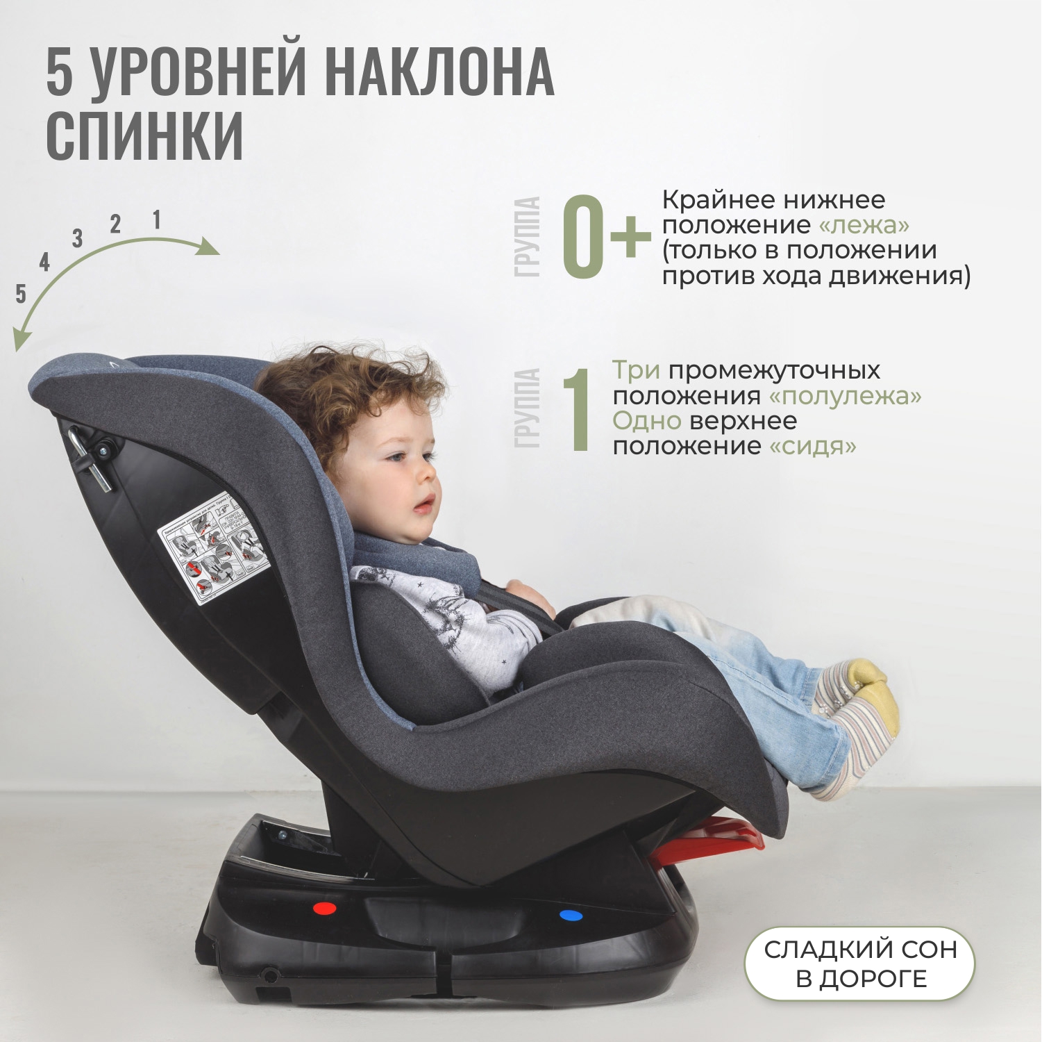 Детское автокресло SmartTravel Leader Blue - фото 5