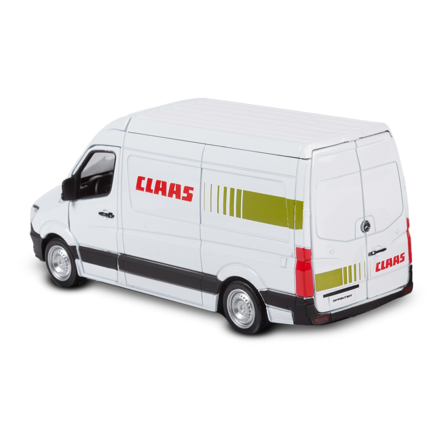 Грузовик Mobicaro Mercedes Benz Sprinter Claas 1:32 белый 544024C - фото 4