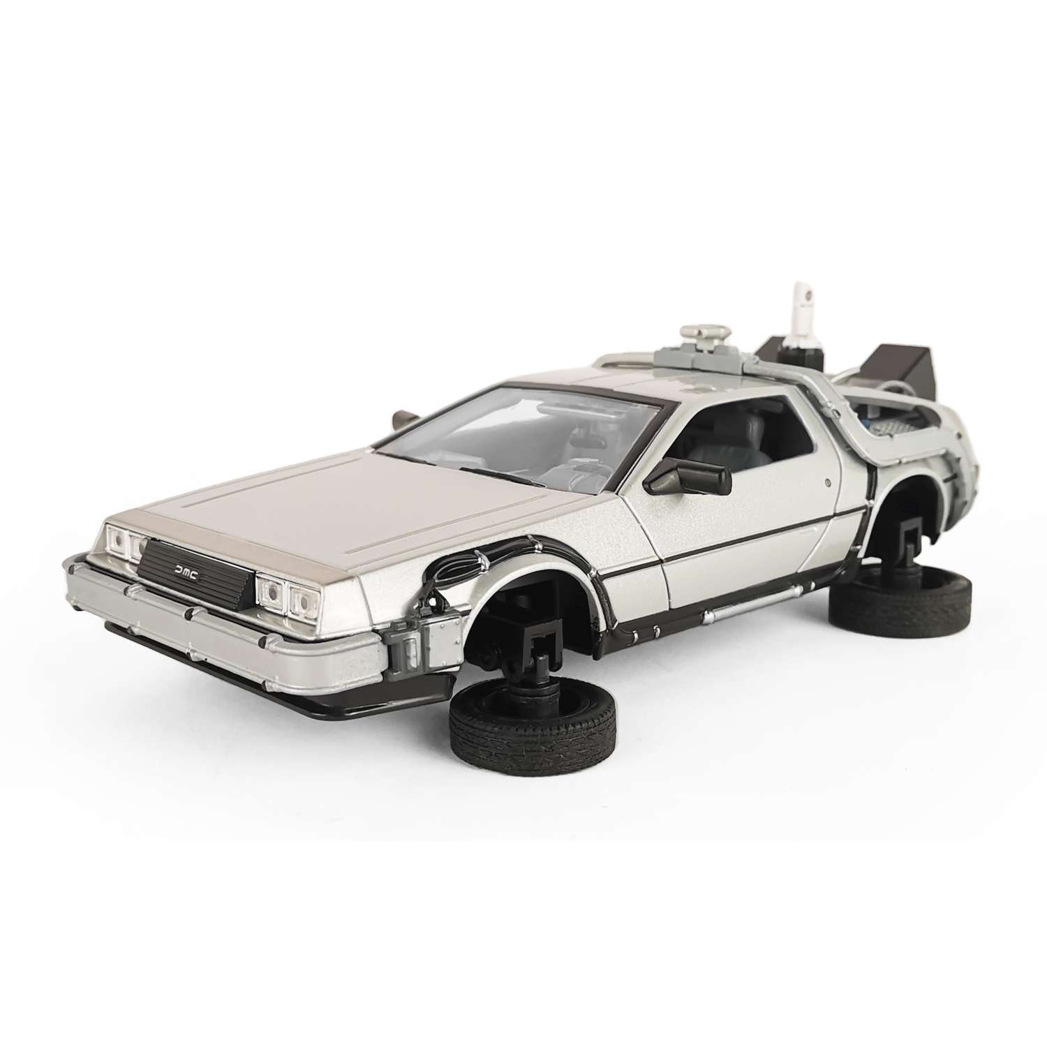 Машинка WELLY 1:24 модель DeLorean DMC-12 из кинофильма Назад в будущее 22441FV-GW - фото 5