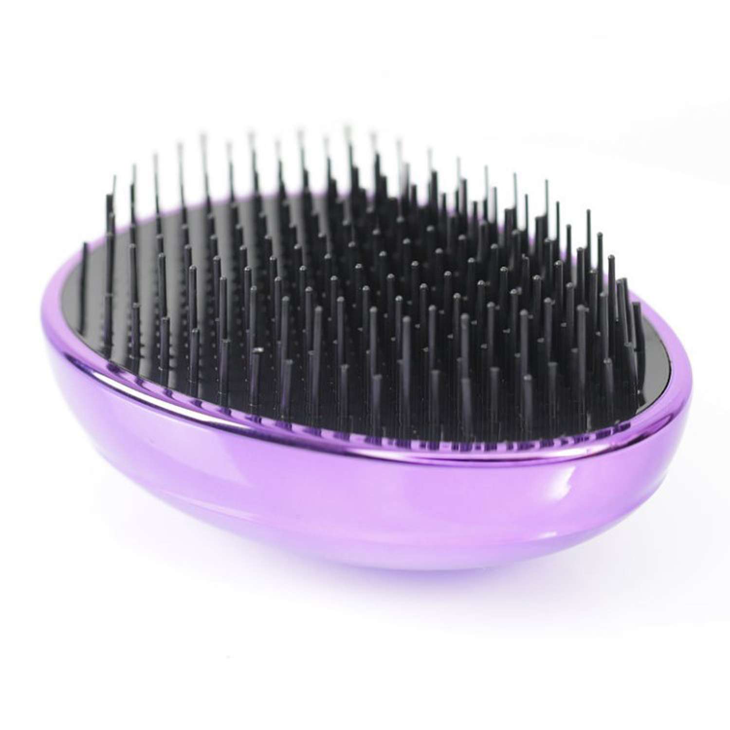 Расческа для волос Beautypedia compact фиолетовая распутывающая - фото 1