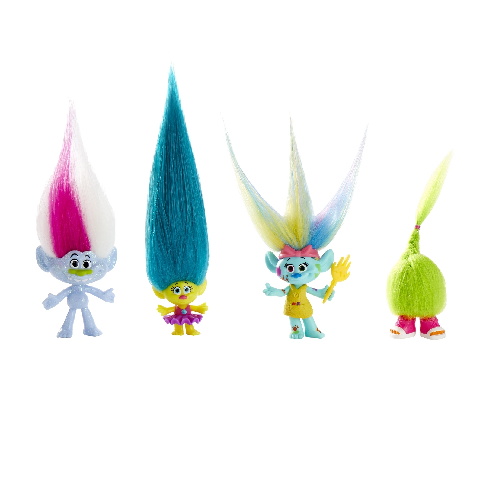 Набор Trolls 4 героя Wild hair pack B7364 - фото 2