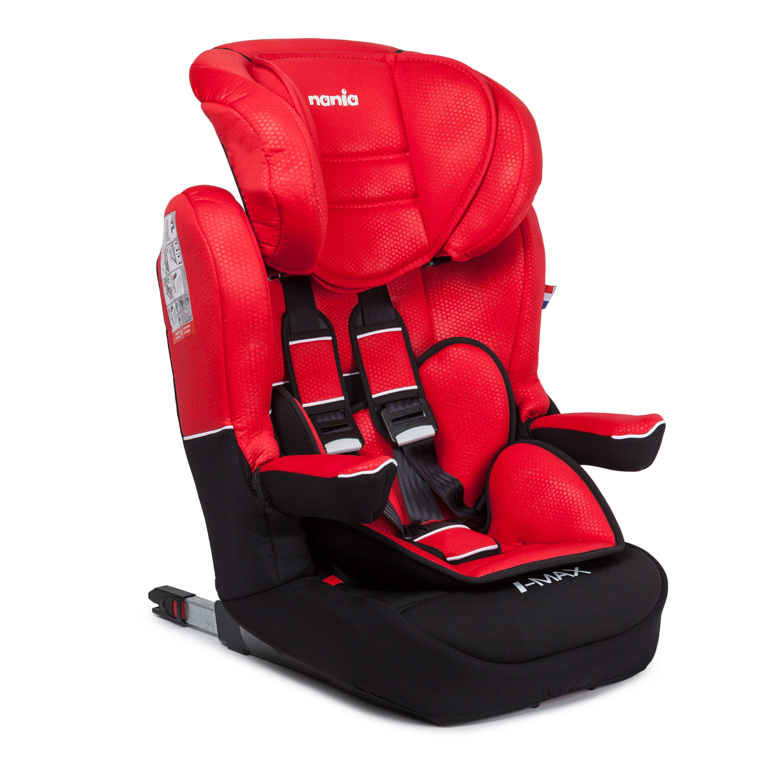 Автокресло Nania Imax Isofix Luxe Red - фото 8