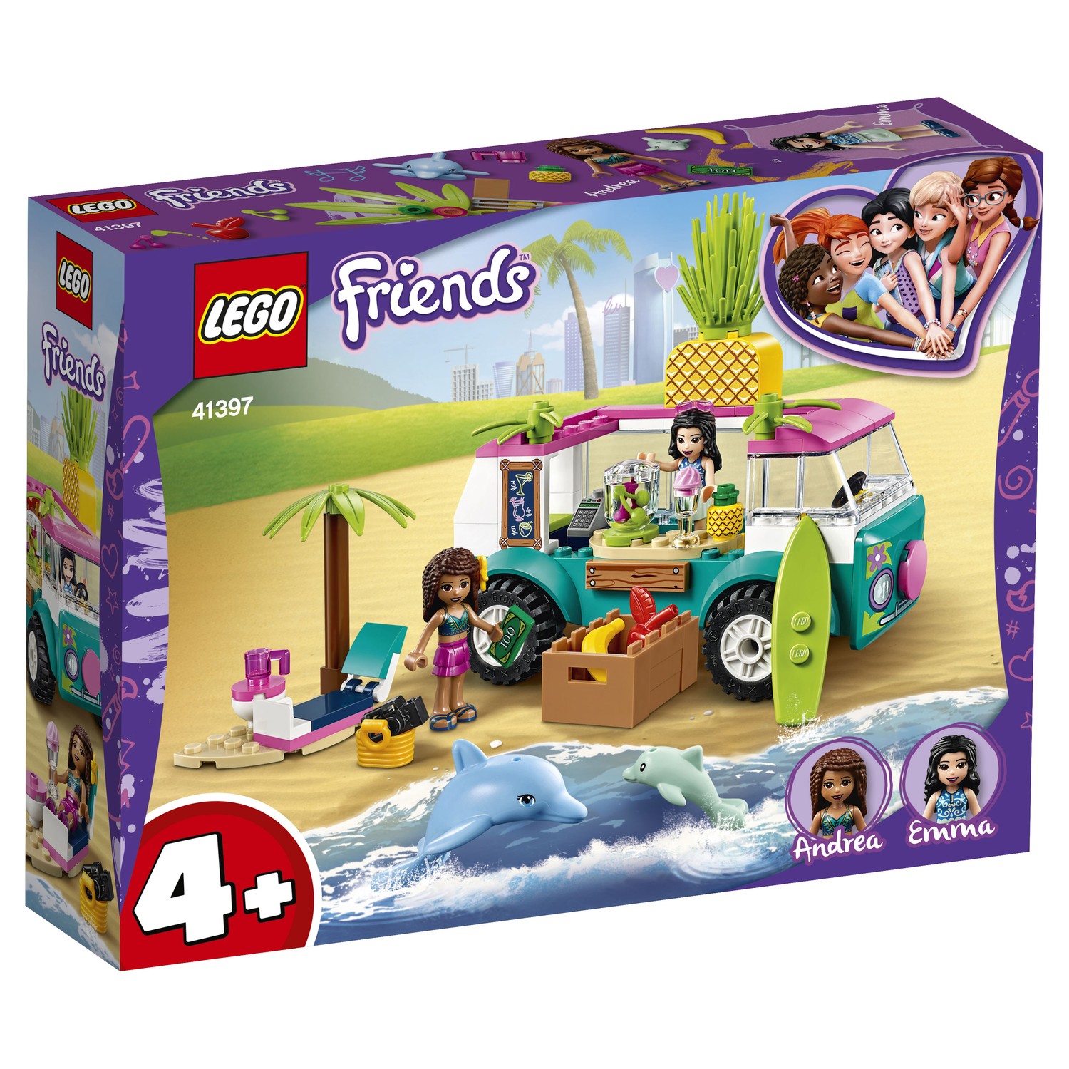 Конструктор LEGO Friends Фургон-бар для приготовления сока 41397 - фото 2