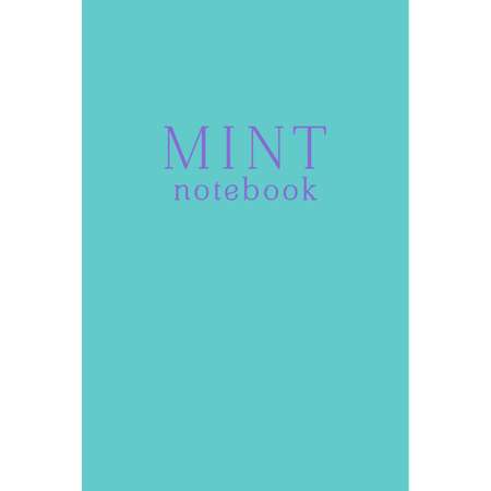 Книги для записей Эксмо Mint notebook Блокнот А5