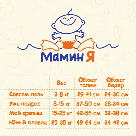 Многоразовые подгузники Мамин Я M