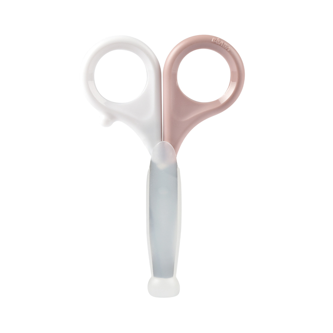 Ножницы для ногтей BEABA розовый детский - фото 2