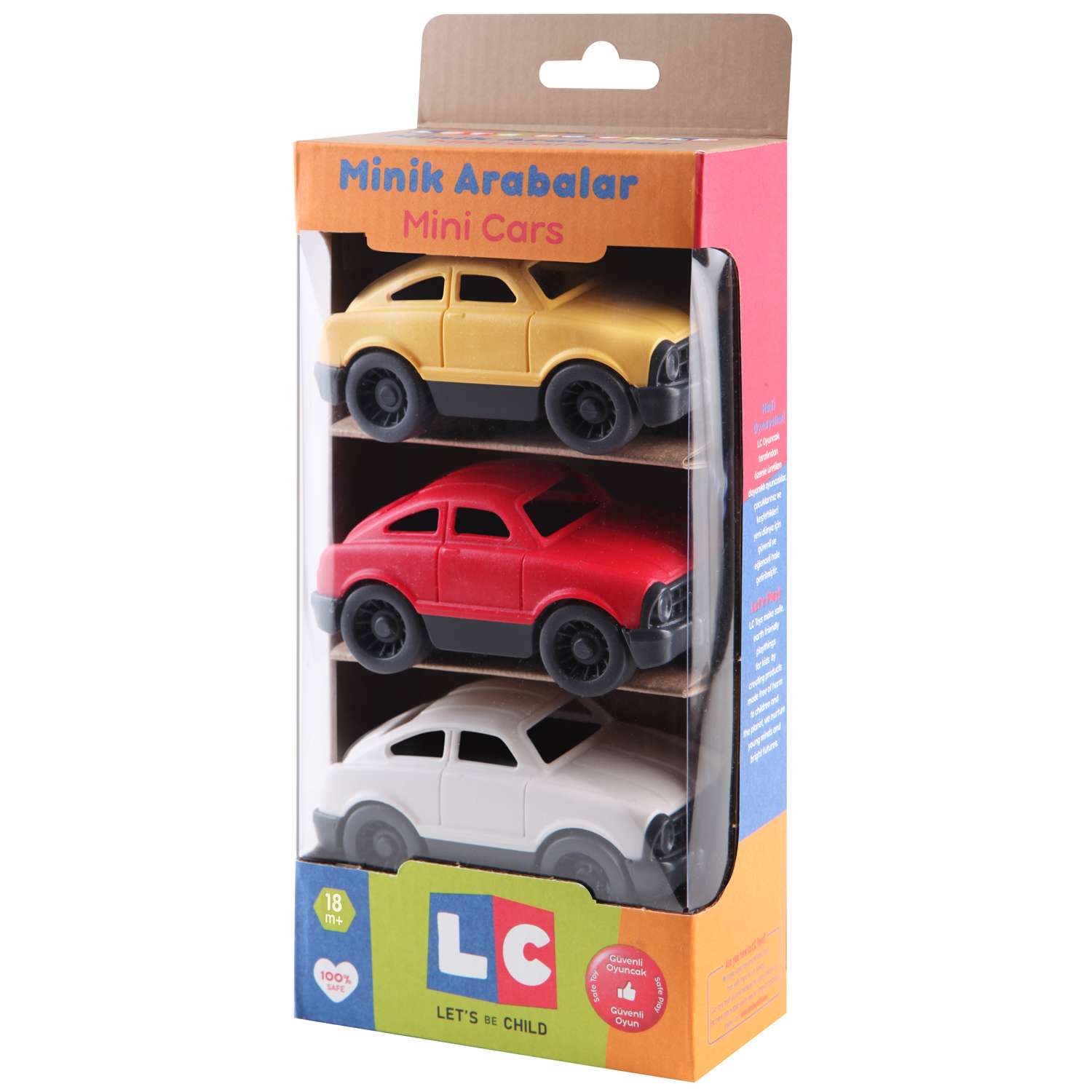 Мини-автомобили Let s Be Child Набор из 3 игрушечных машинок LC-30812-KBZ - фото 8