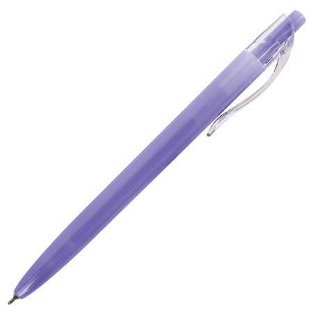 Ручки шариковые Brauberg автоматические синие набор 5 штук для школы