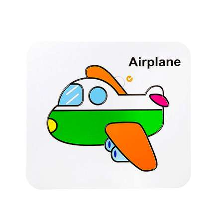 Раскраска-пазл BONDIBON многоразовая Самолет