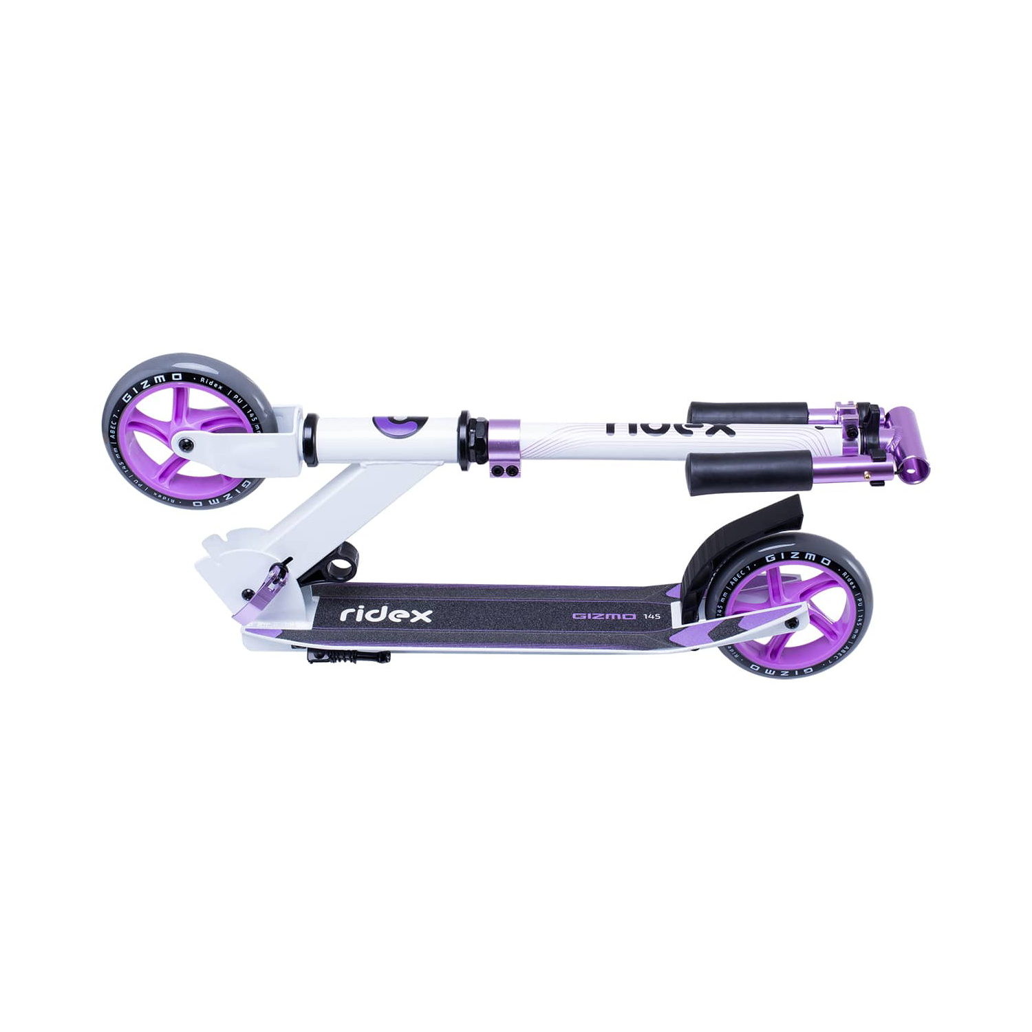 Самокат RIDEX двухколесный Scooter 2 wheels Gizmo 145 violet - фото 4