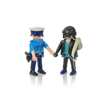 Набор фигурок Playmobil Полицейский и грабитель