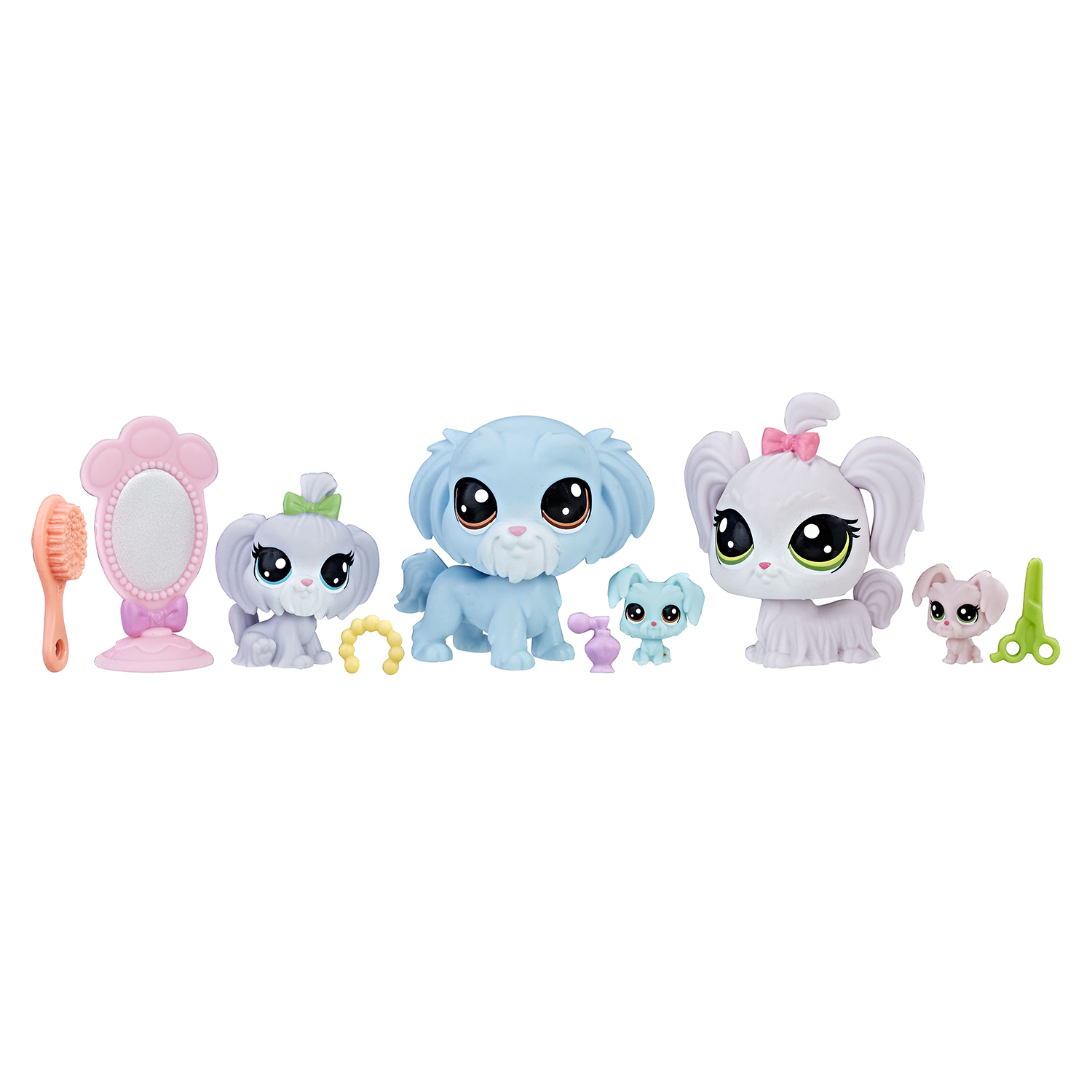 Набор Littlest Pet Shop Коллекция петов Семья собачек C2097EU40 купить по  цене 39 ₽ в интернет-магазине Детский мир