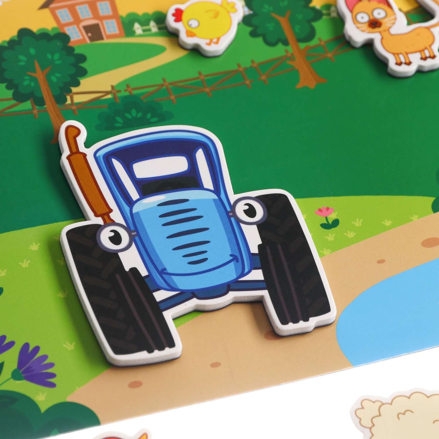 Магнитная игра Синий трактор «По полям по полям!» - фото 3