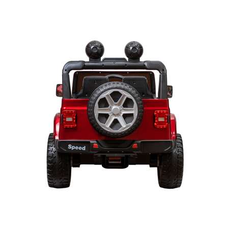 Электромобиль TOYLAND Джип Jeep Rubicon 5016 красный