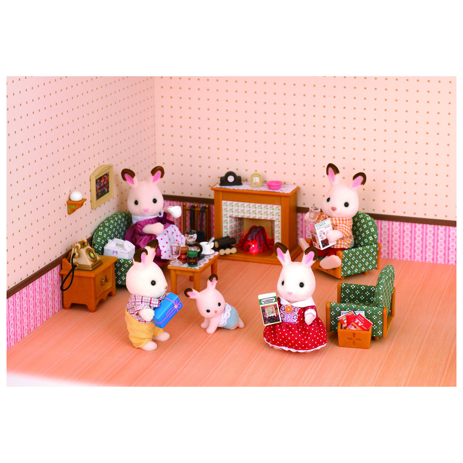 Набор Sylvanian Families Гостиная Deluxe (5037) - фото 4