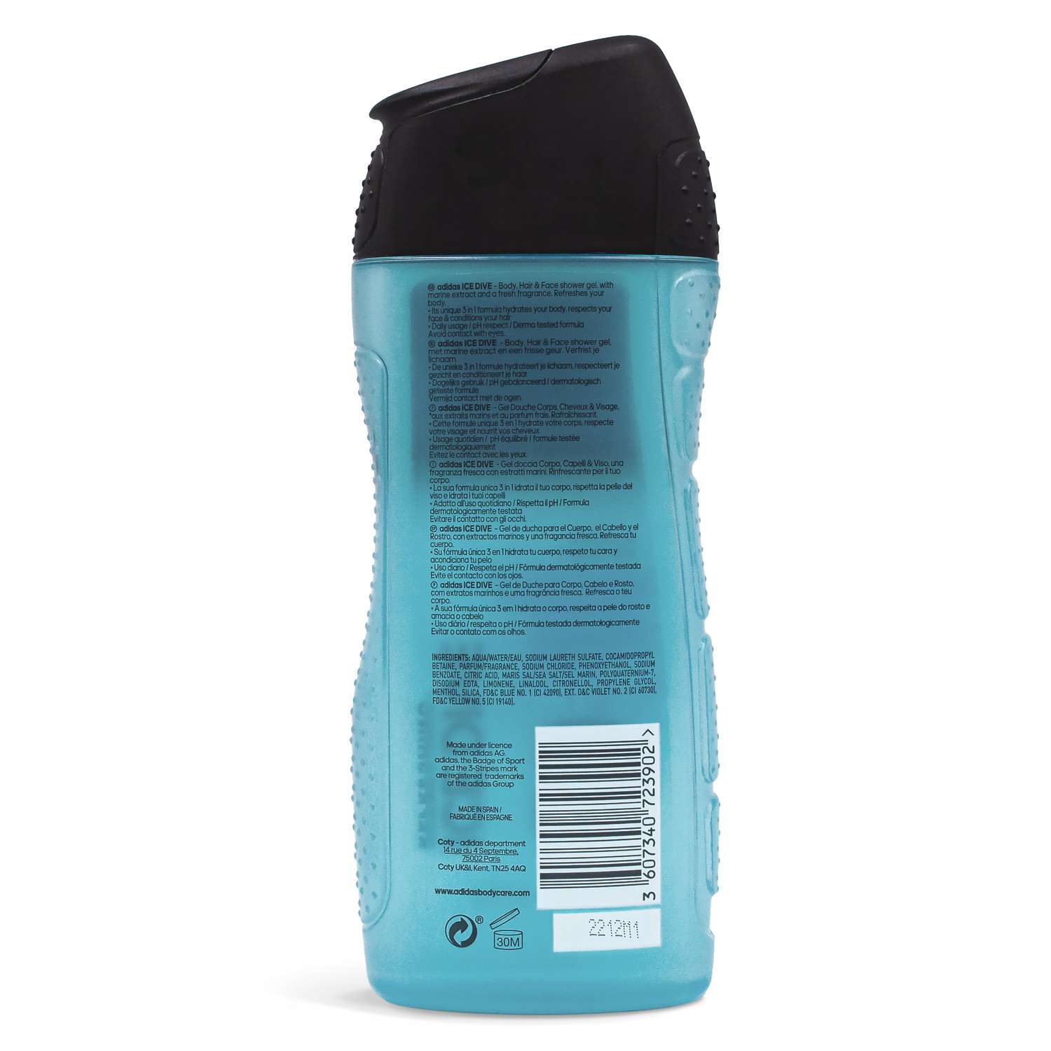 Adidas ice cheap dive shower gel