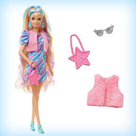 Кукла модельная Barbie Totally Hair Звездная красотка